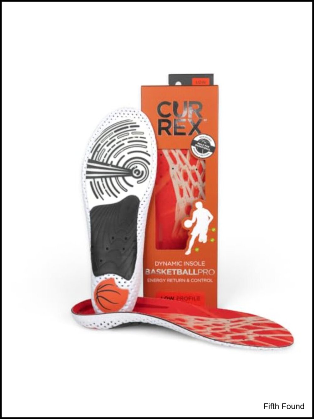 CURREX BASKETBALLPRO Arch Support Insoles for Basketball Shoes, Shock
